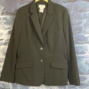 Vintage Two Button Blazer with removable shoulder pads